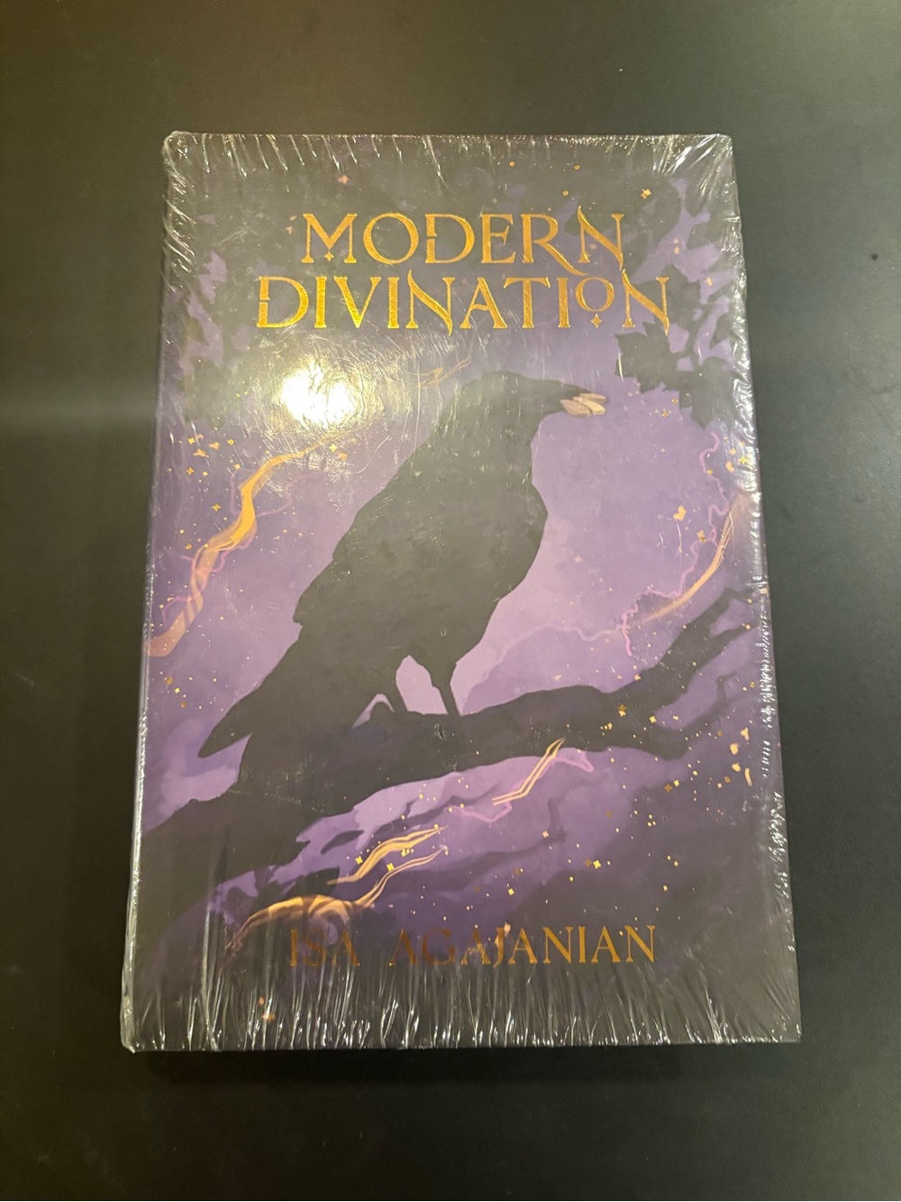 Owlcrate special edition Modern Divination Purple & Black Hardcover Book